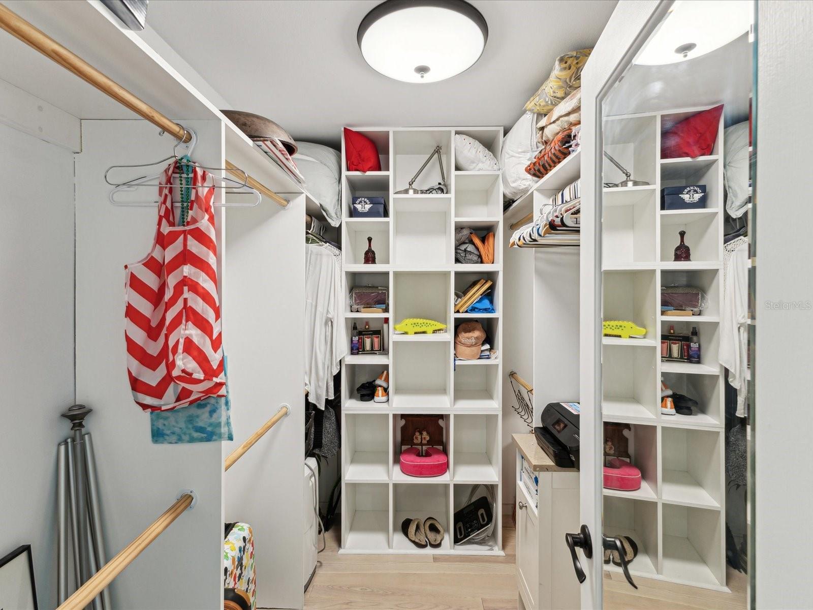 PRIMARY WALK IN CLOSET