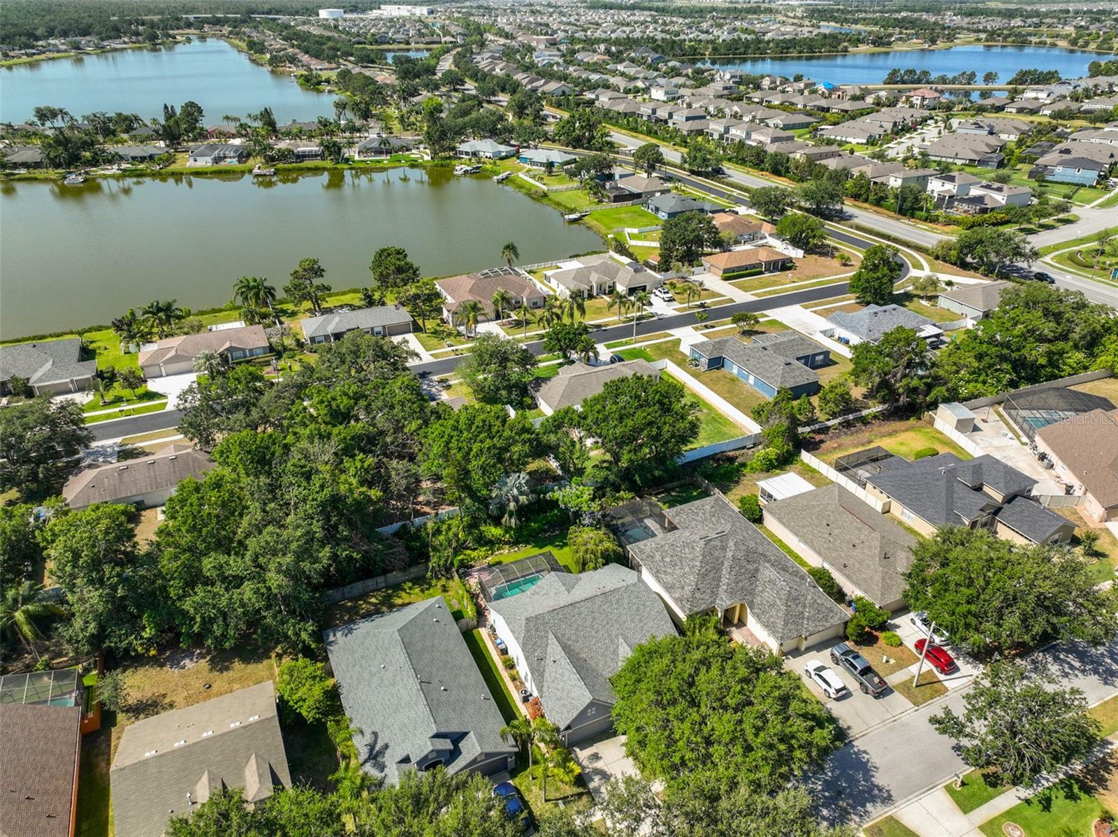 Aerial Looking Southwest