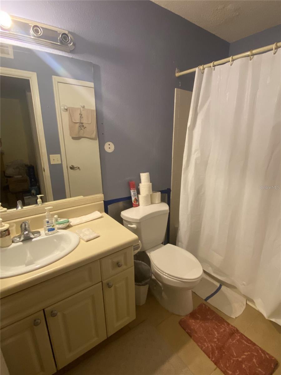 Bathroom with tub