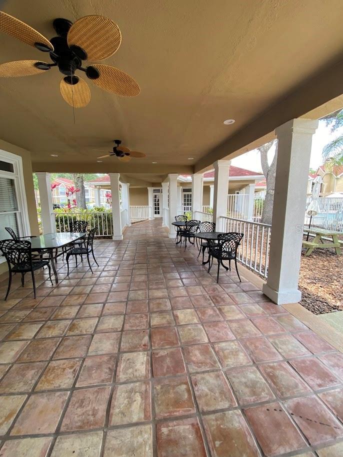 Community Clubhouse Patio