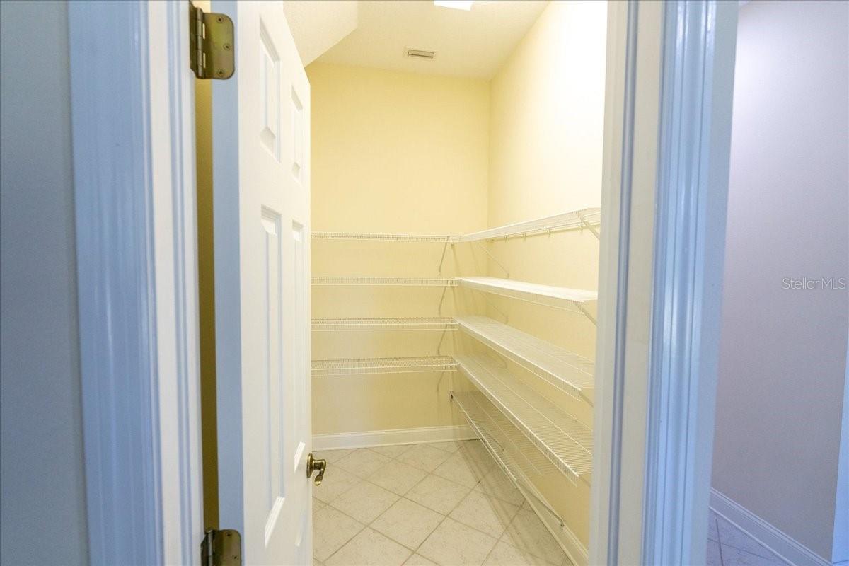 Walk-in pantry