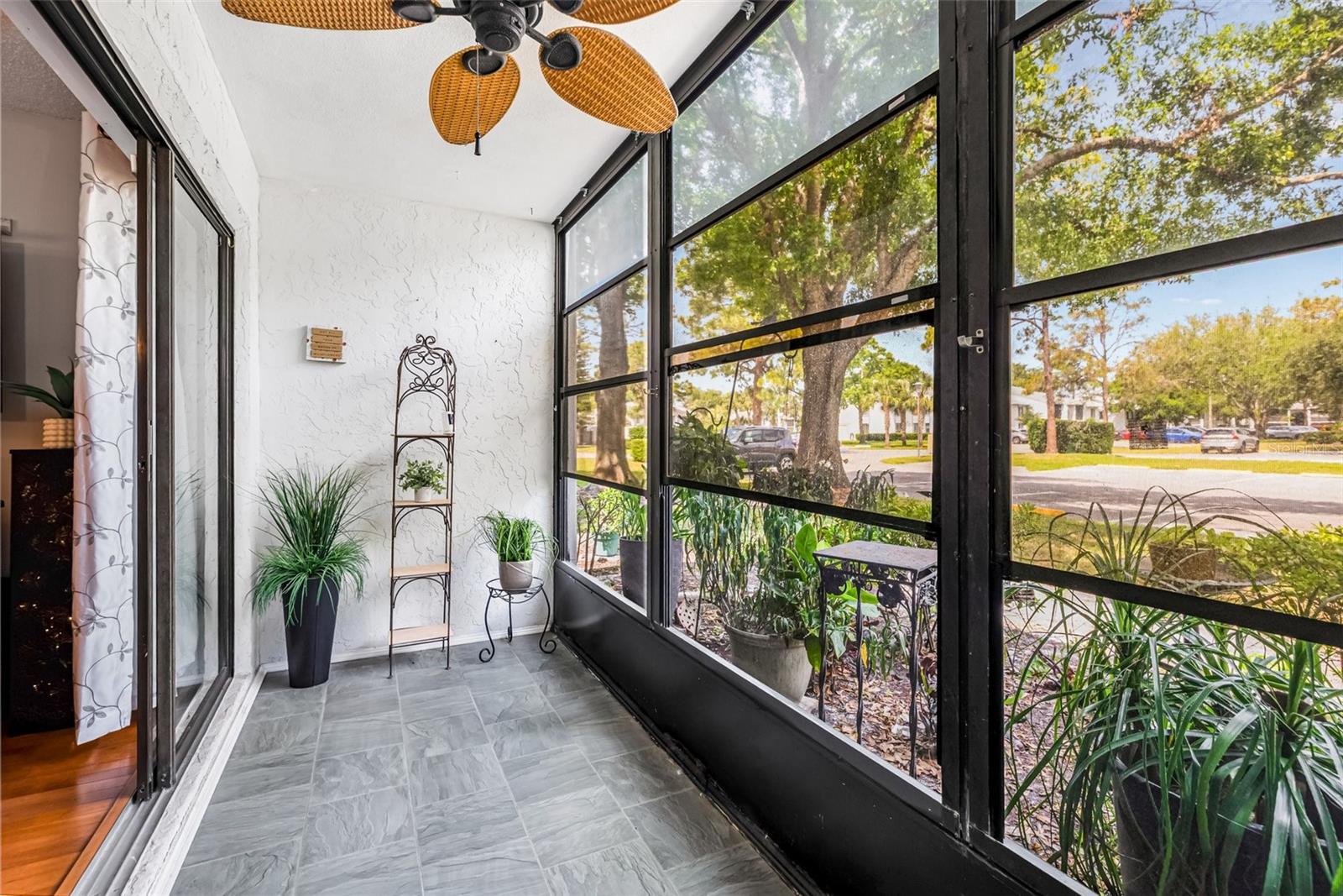 Another view of your lanai/porch.