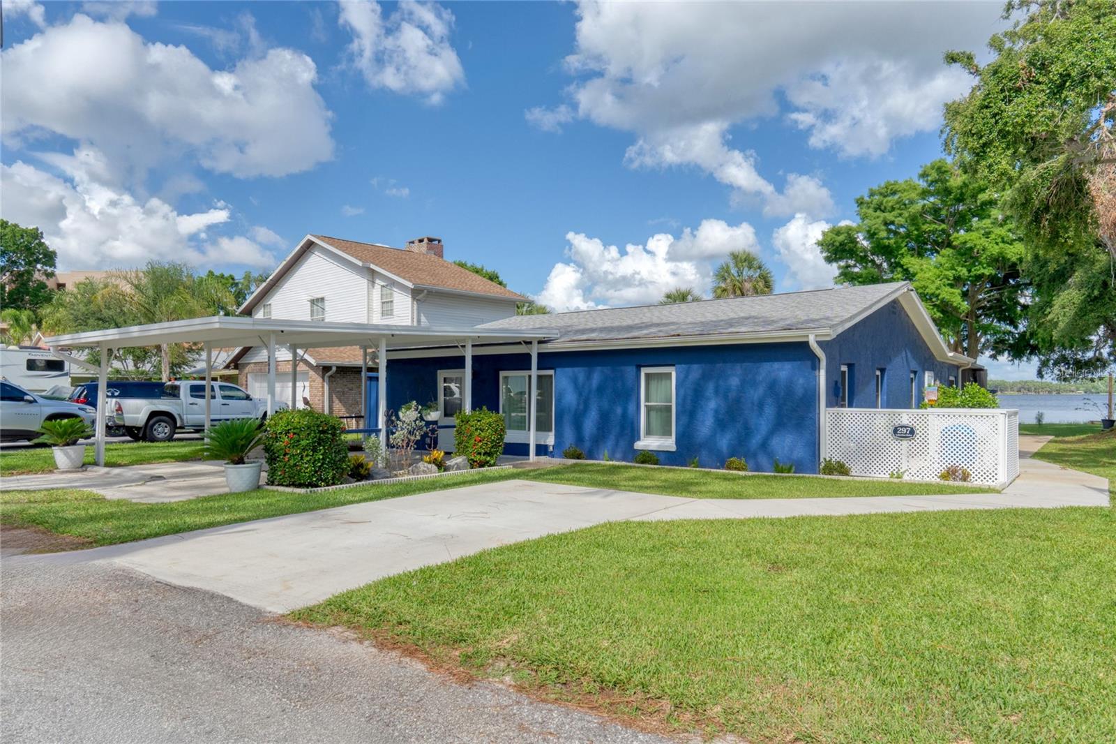 Located directly on Lake Tarpon, this home is located on a .21 acre lot and has NO HOA or CDD fees