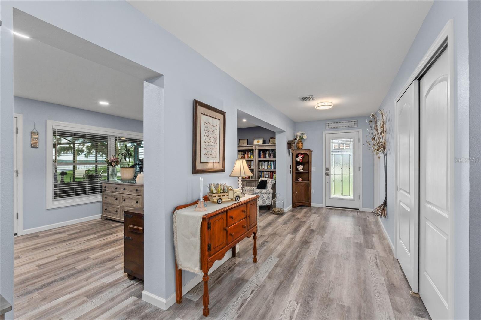 So much natural light in this home and tons of storage