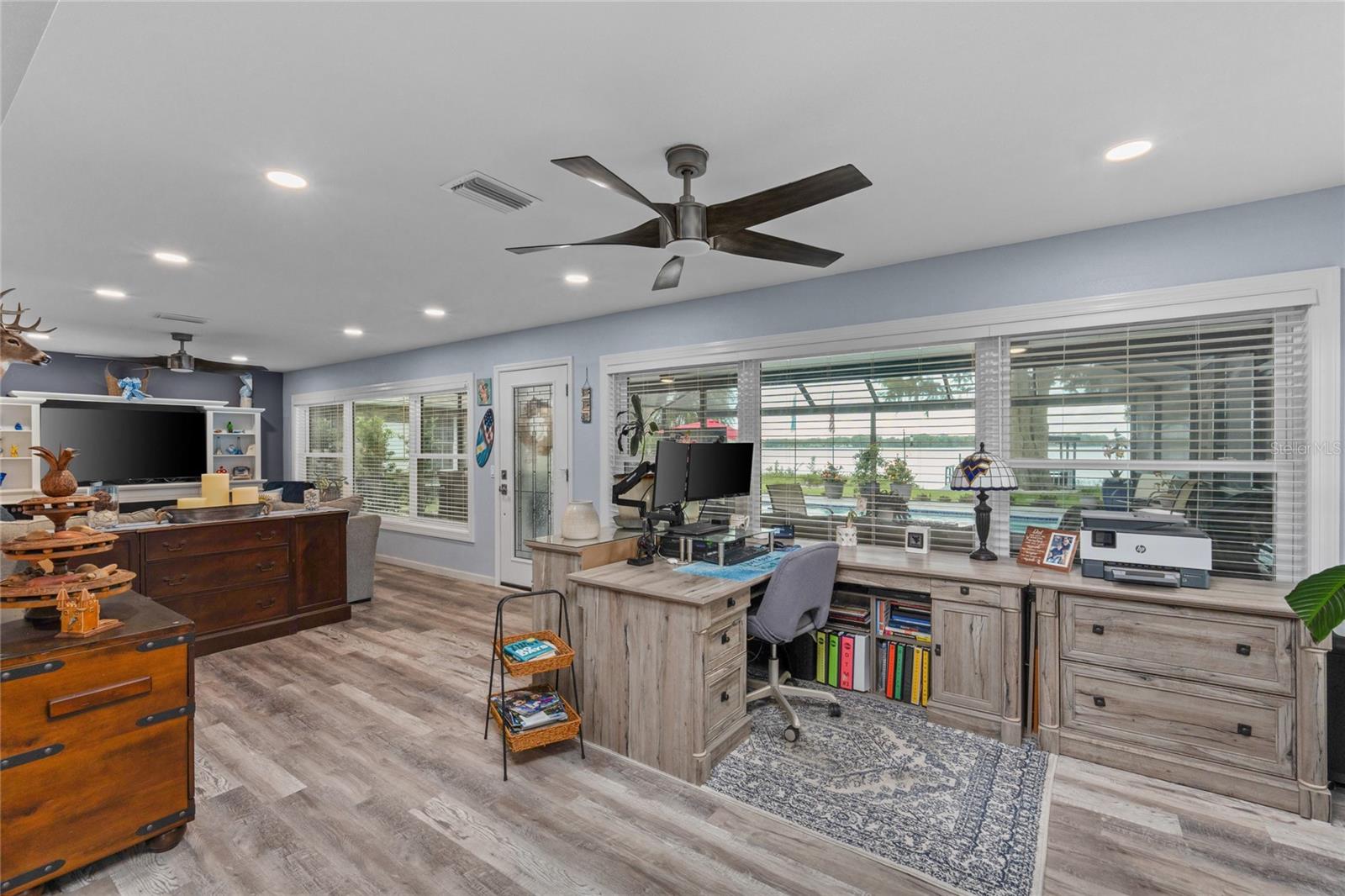 Huge Bonus room at the rear of the home
