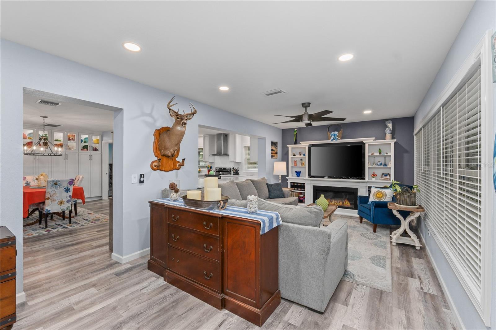 Open concept floorplan