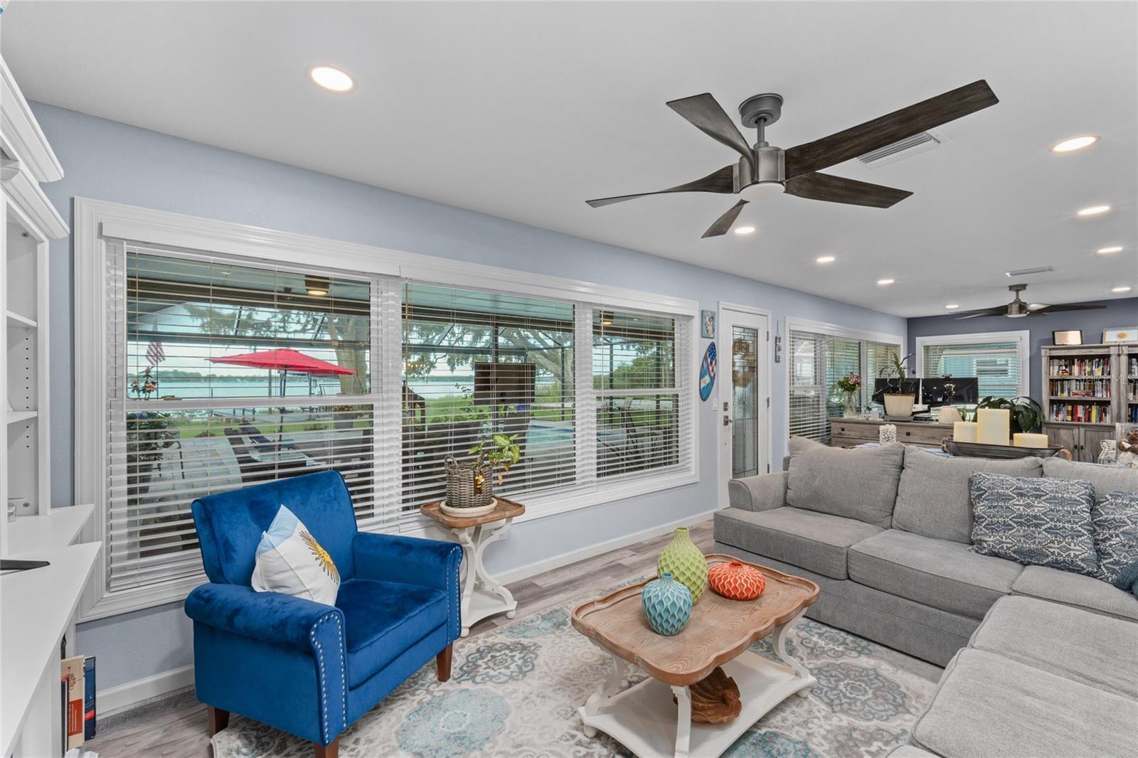 Family Room + Office = HUGE Bonus room