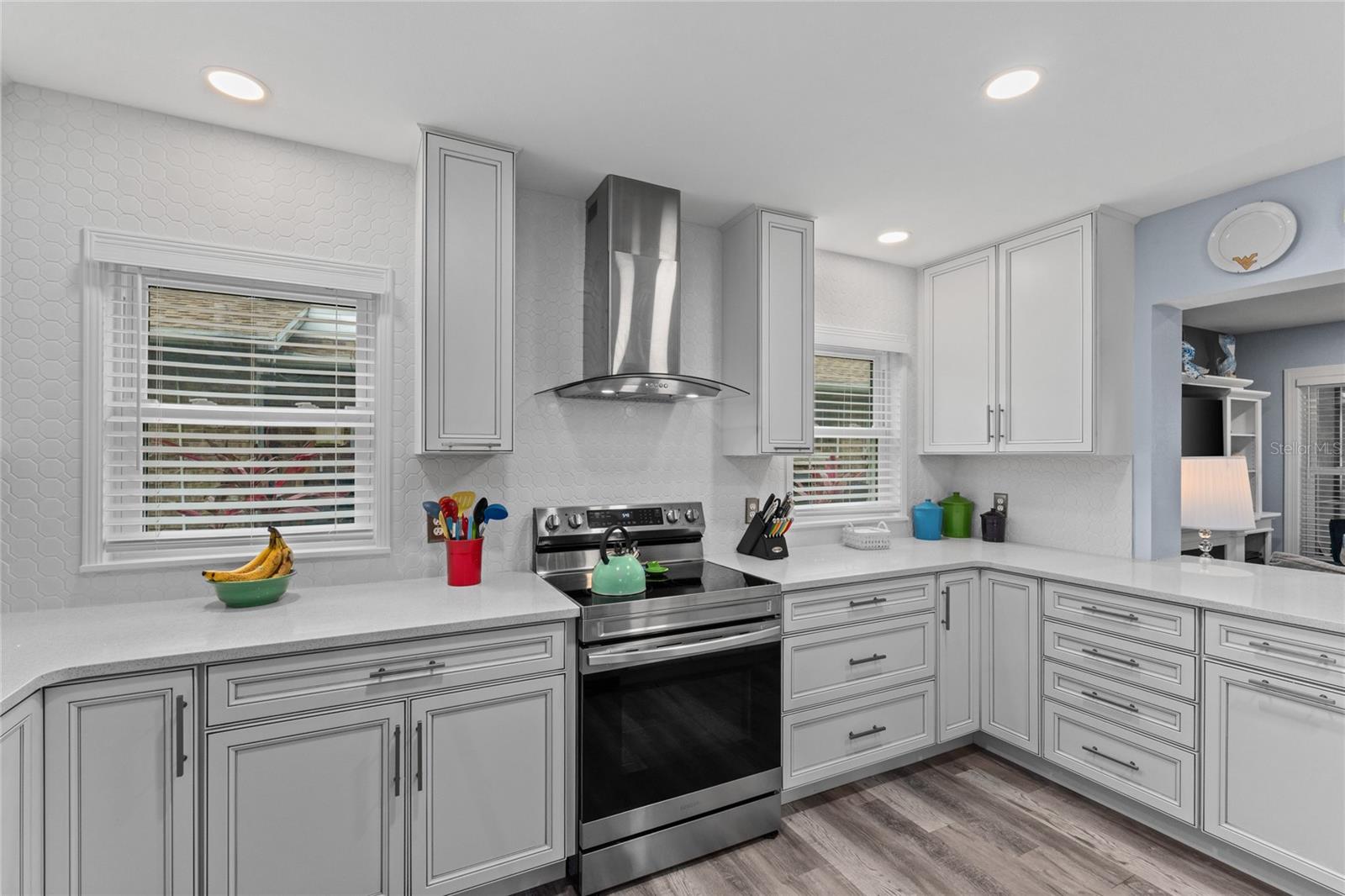 Custom, soft close cabinetry