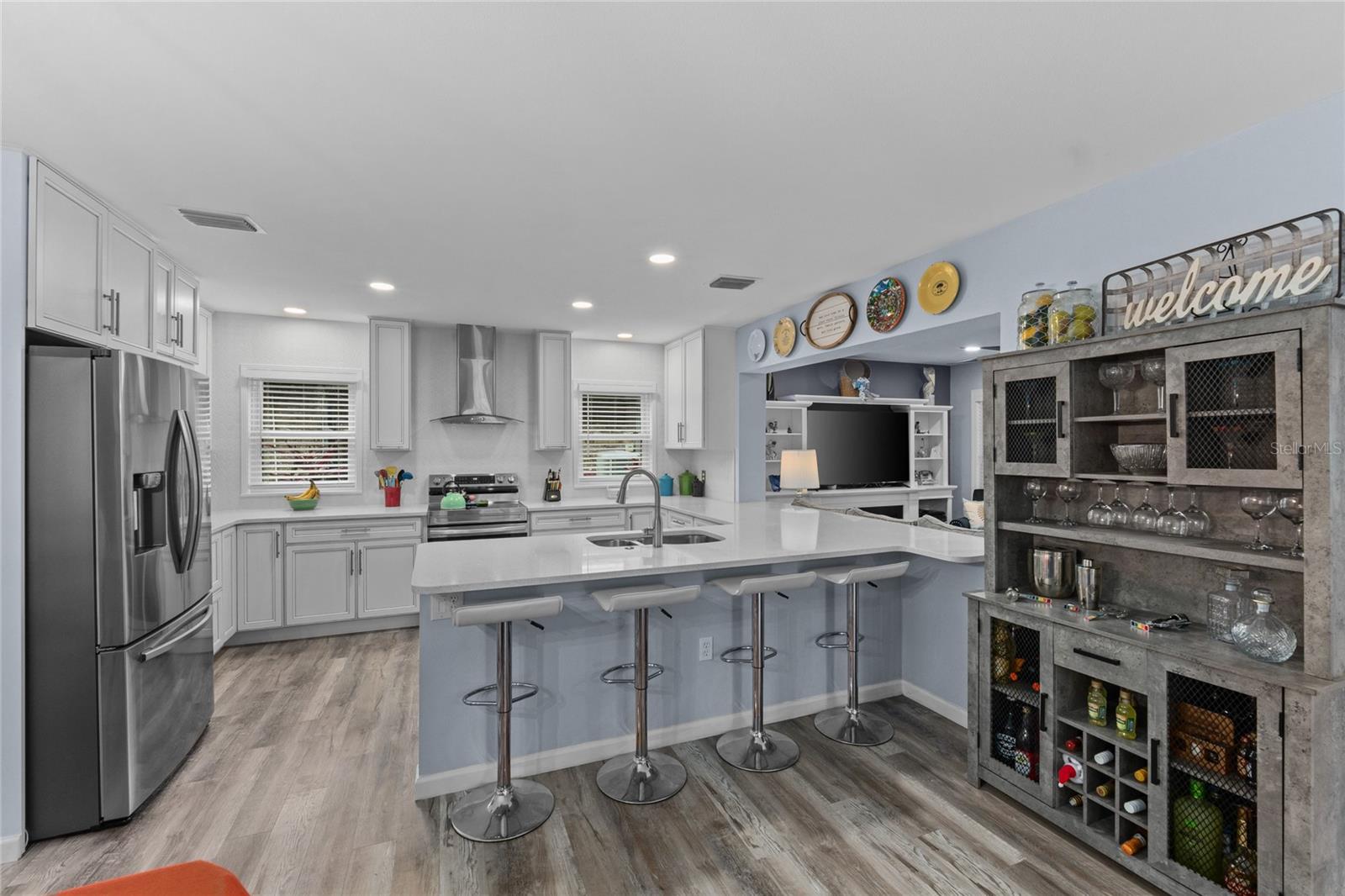 The Breakfast Bar is perfect for casual meals or snacks