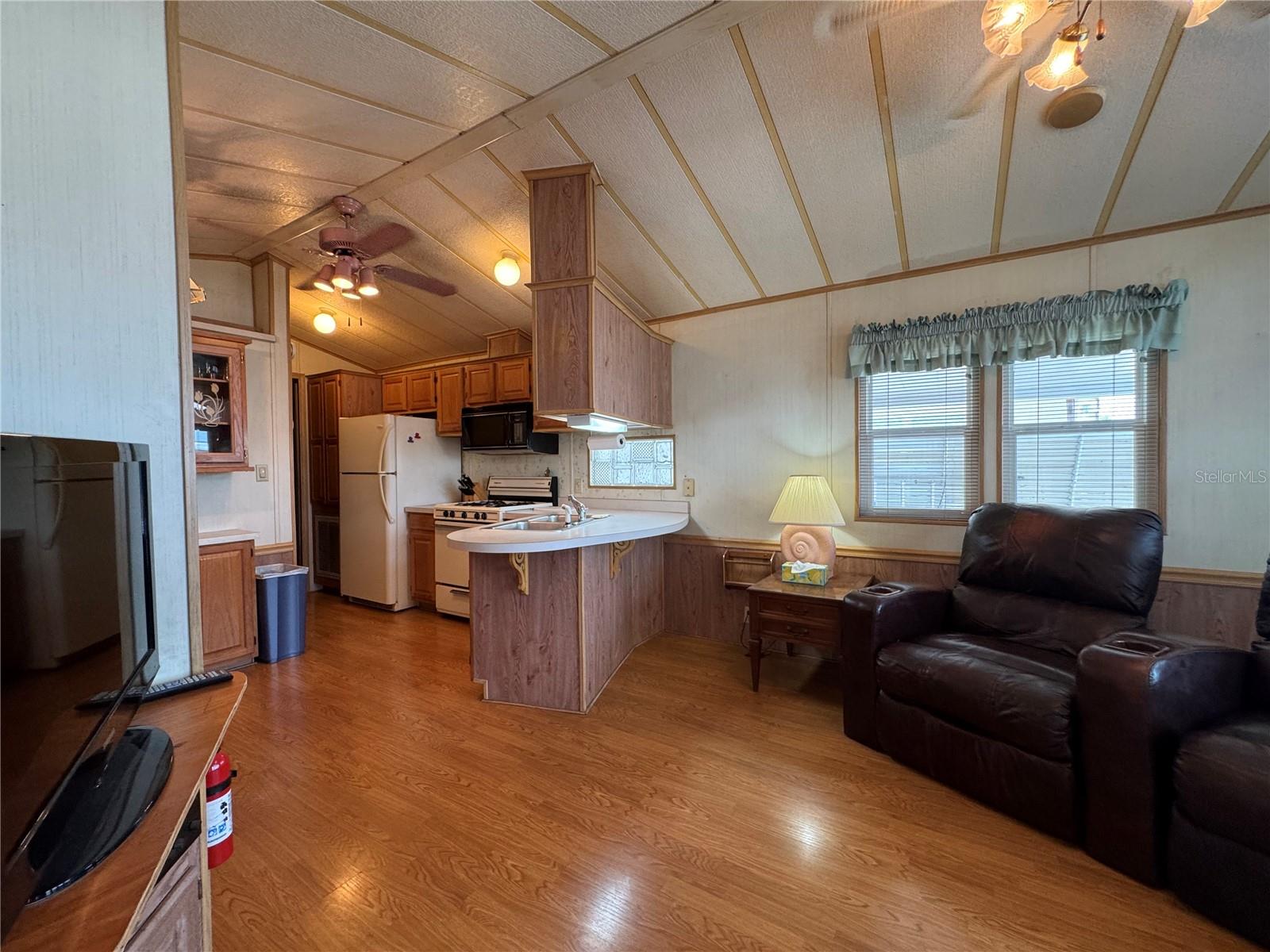 Kitchen from entrance