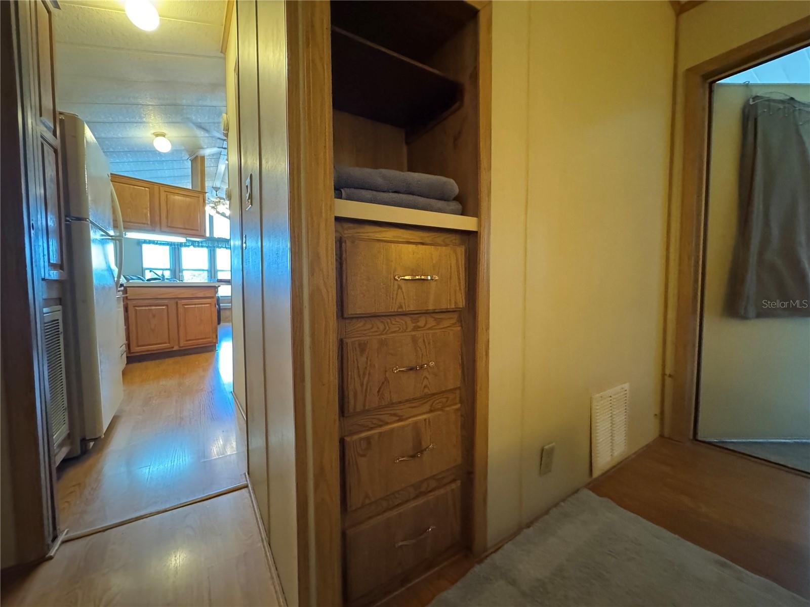 Master Bedroom built-in Storage