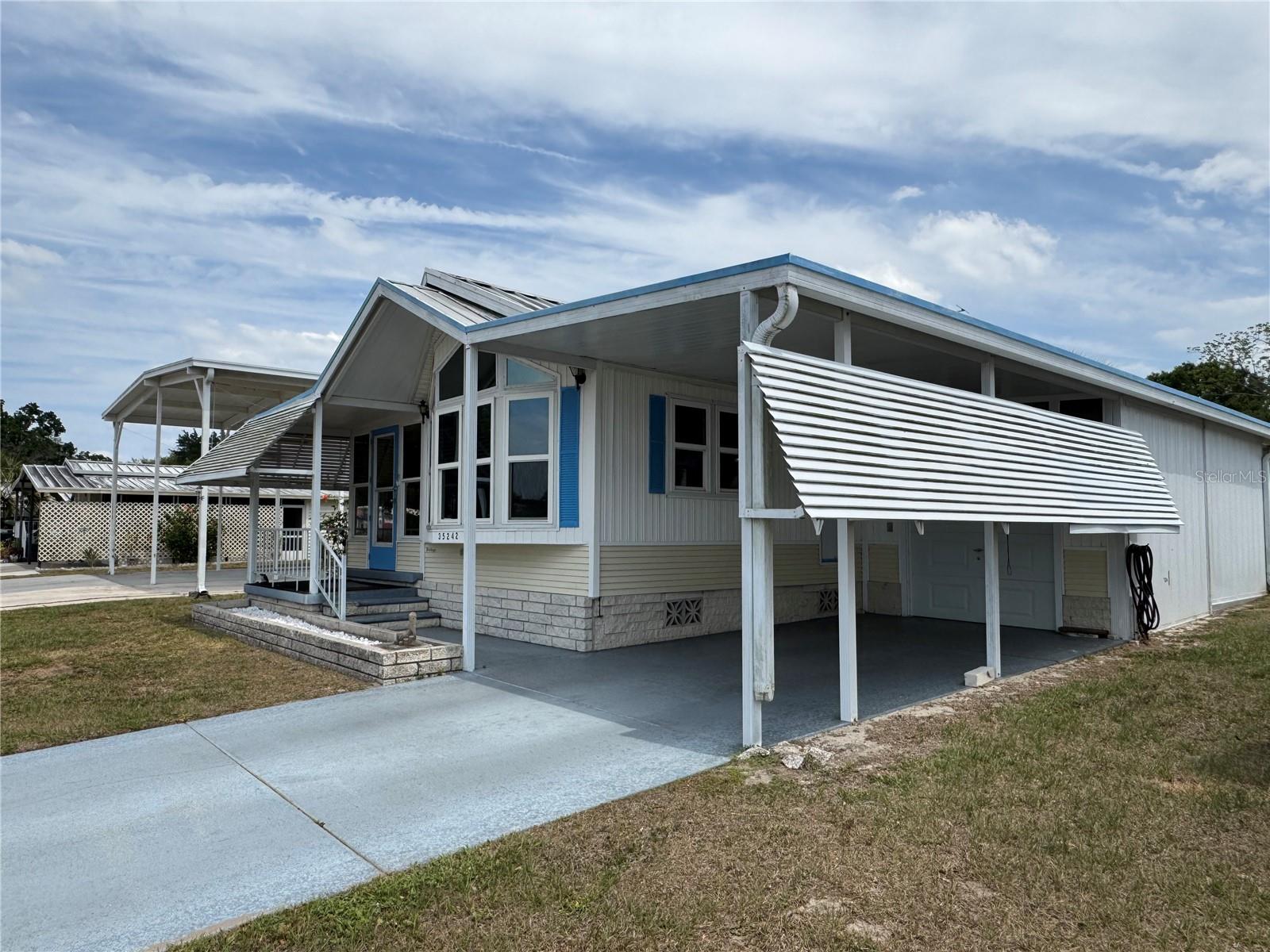 Awnings, Carport and Shed