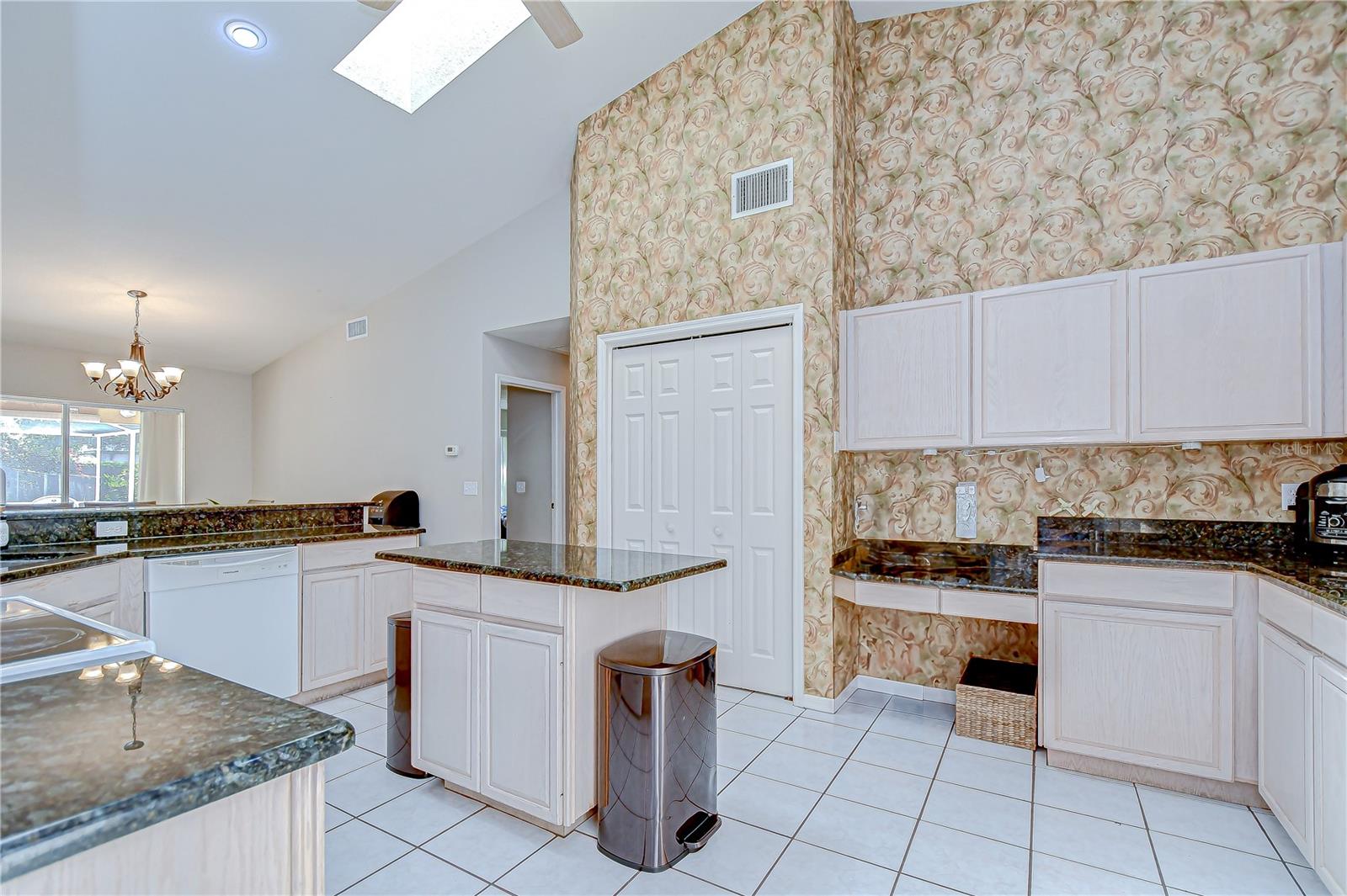 Tons of counter and cabinet space!