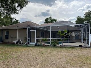 Rear of home