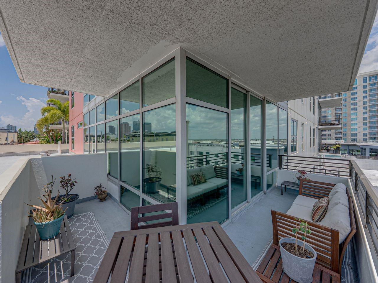 Large wrap around balcony provides plenty of room to entertain and relax.