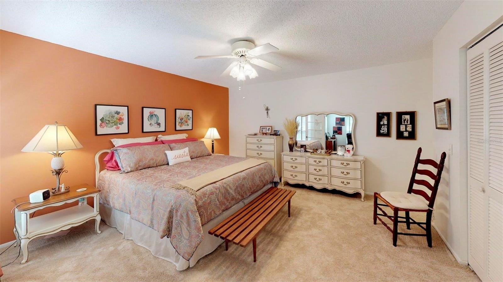Oh so spacious primary bedroom!