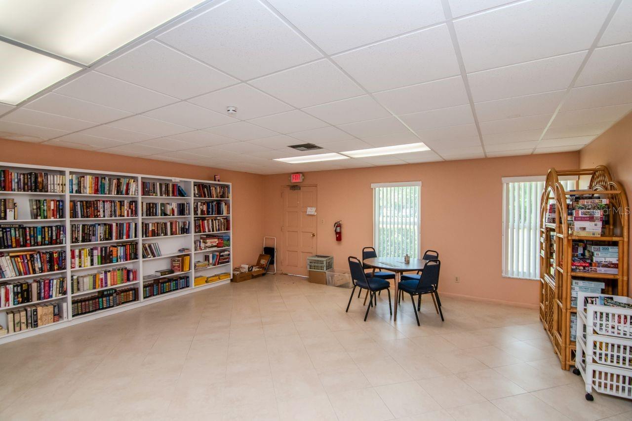 Clubhouse library.