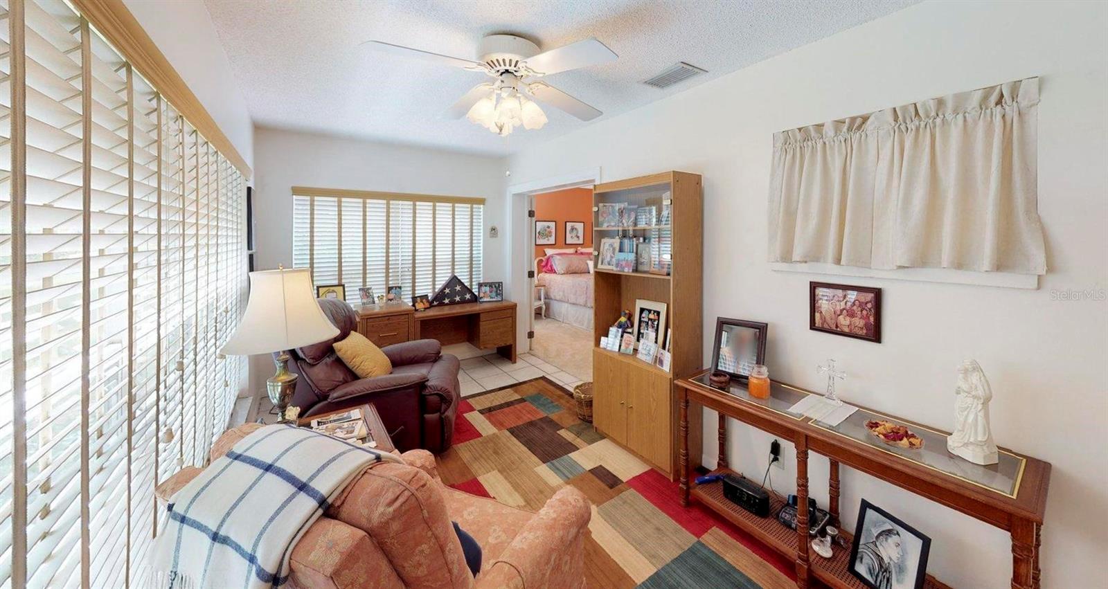 Bonus room with so many options! And plenty of natural light!
