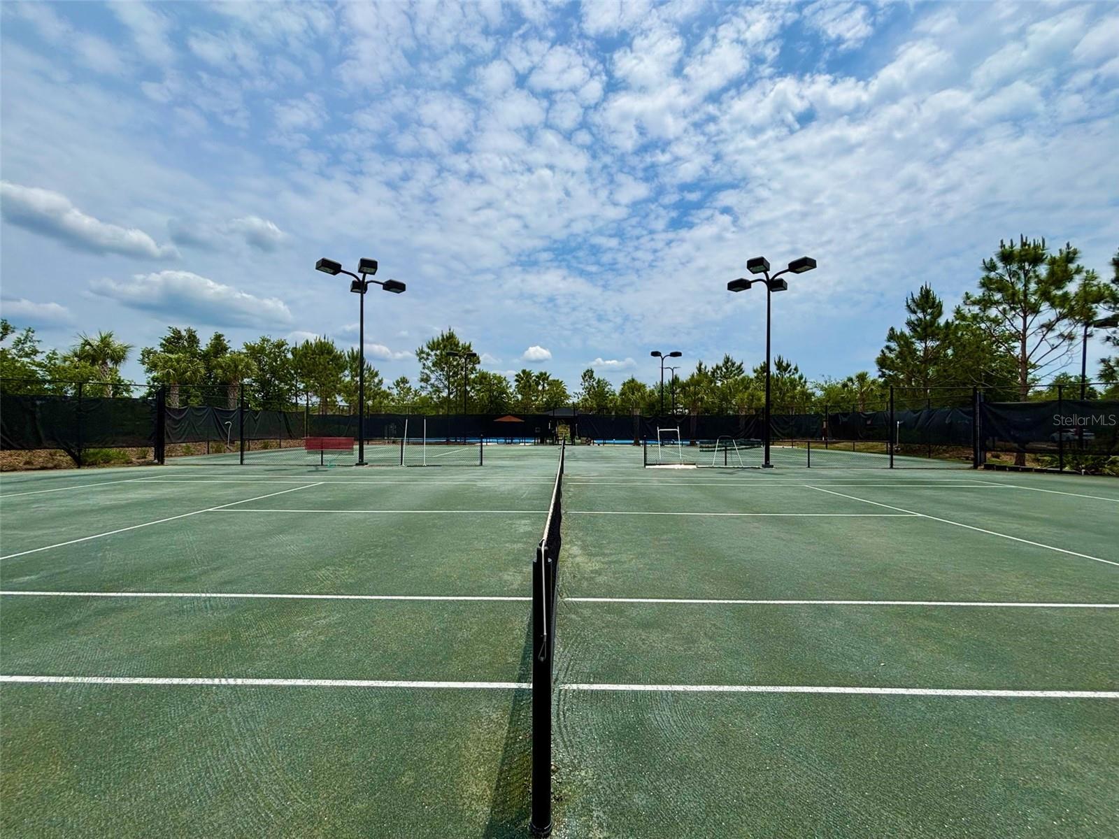 Tennis courts