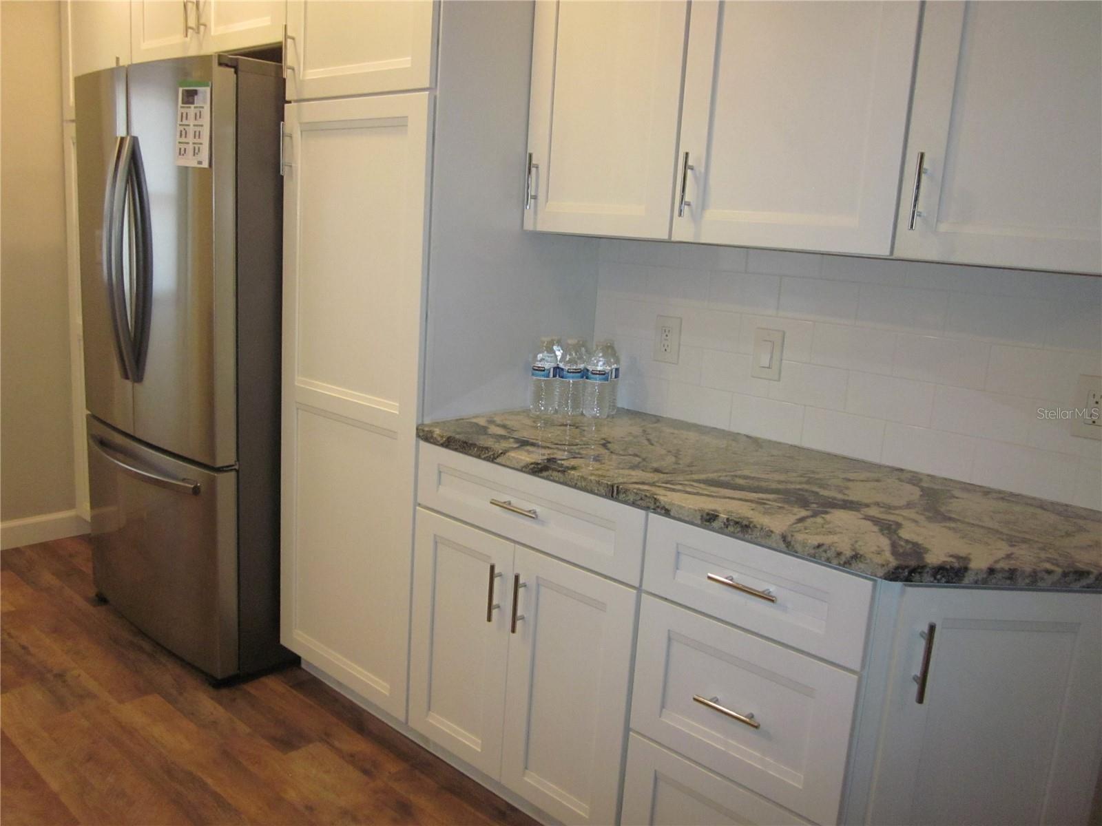 New soft-close cabinetry with pull out drawers