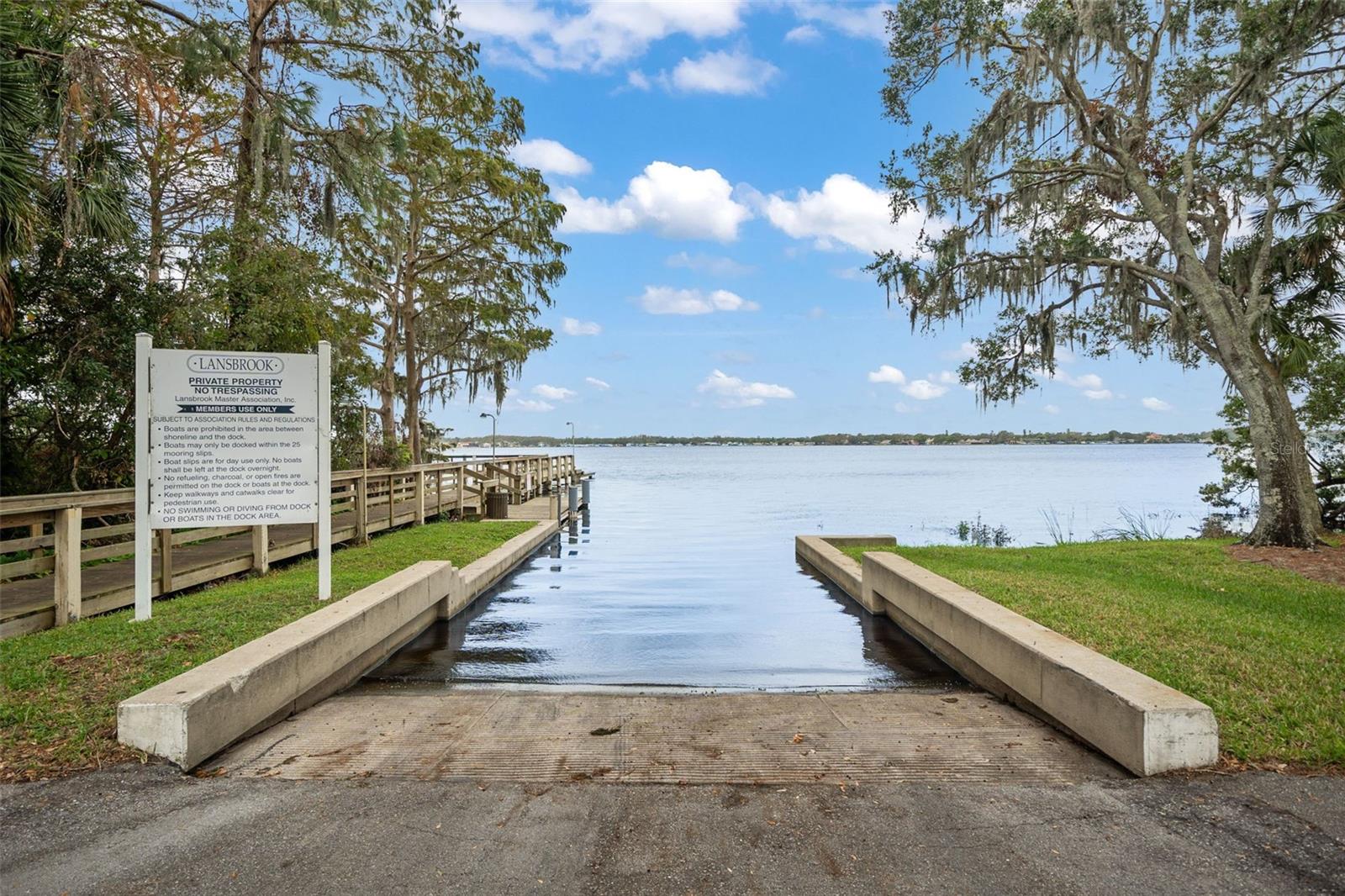 Private Boat Ramp