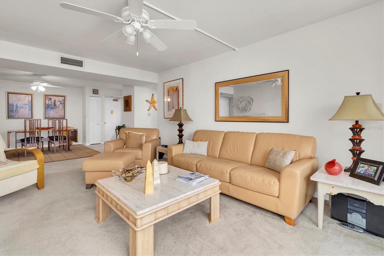 Living Room - opens to Dining Area