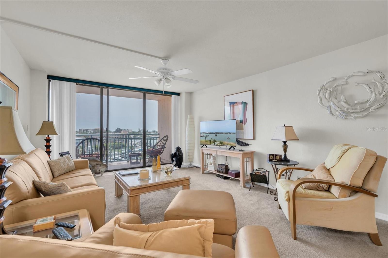 Living Room - served by BALCONY