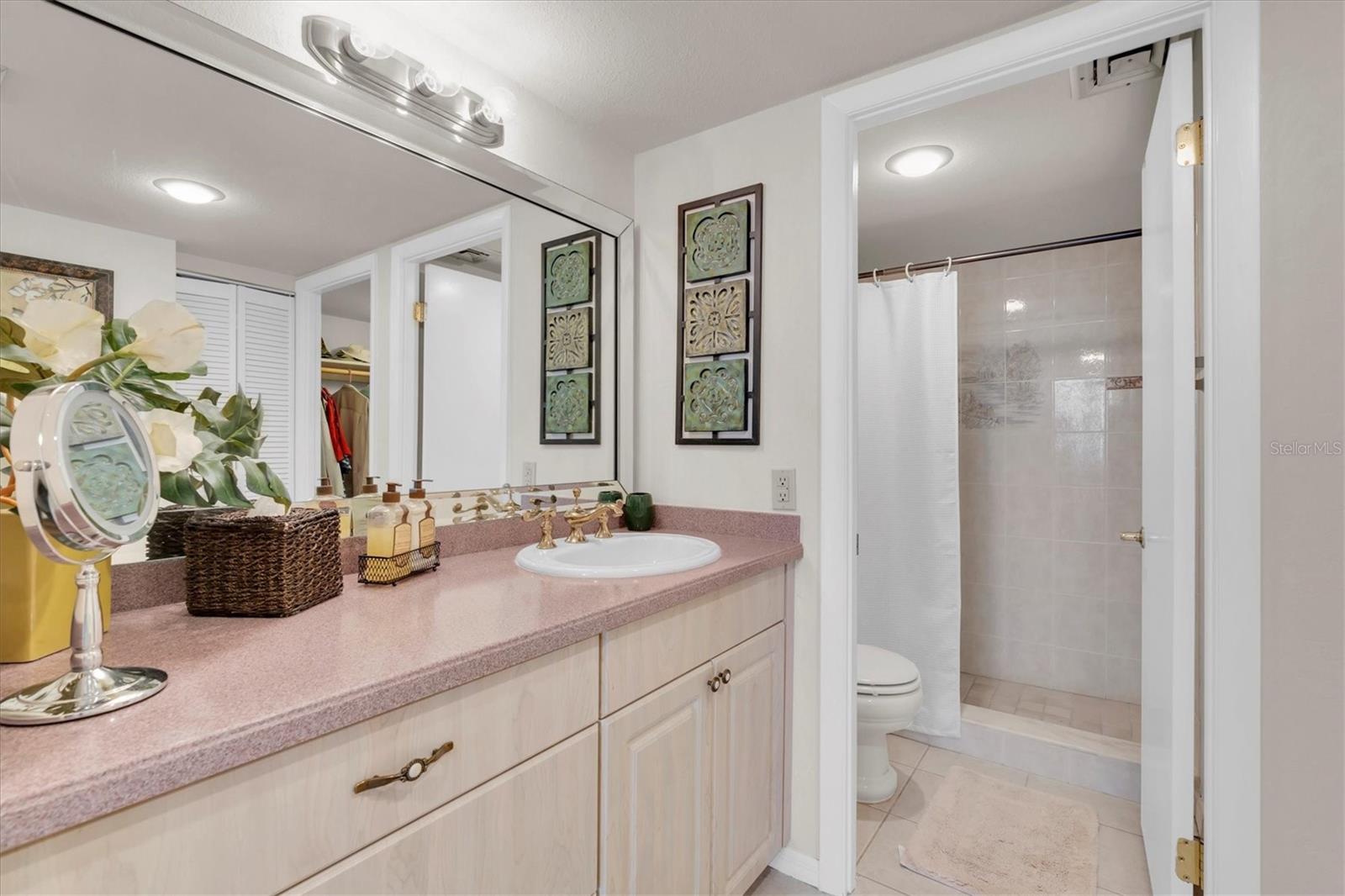 newer vanity in Master Bath - Dressing Area