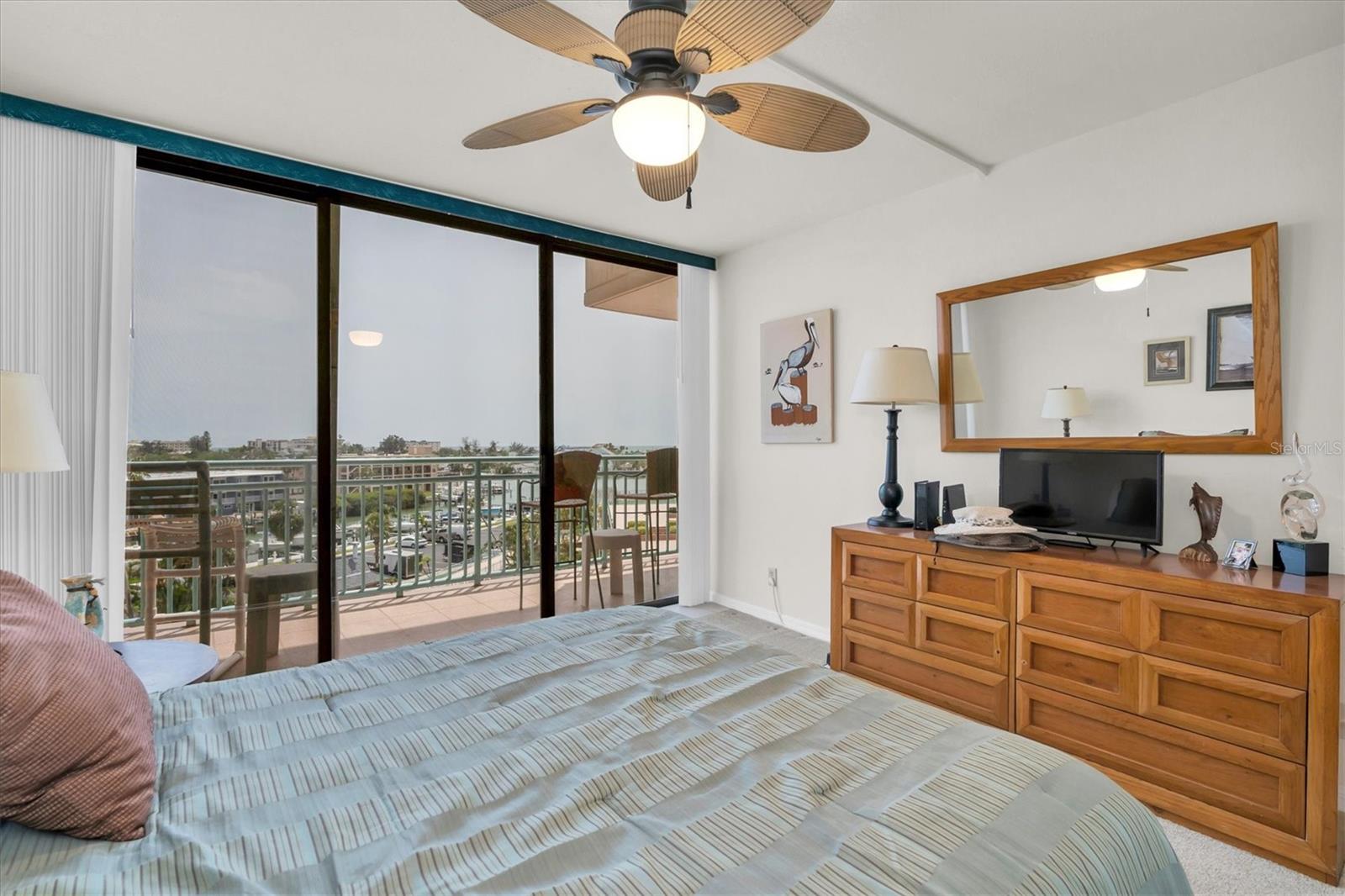 Guest Bedroom - served by a balcony also!
