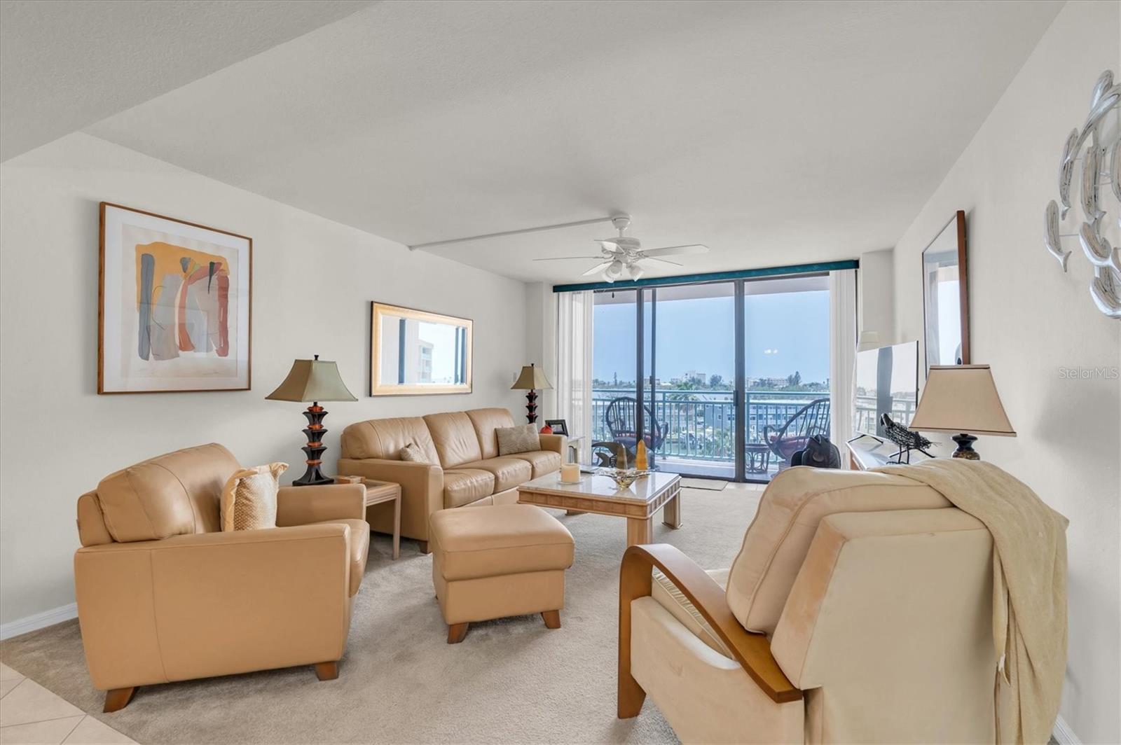 Living Room View - viewed from Dining Area