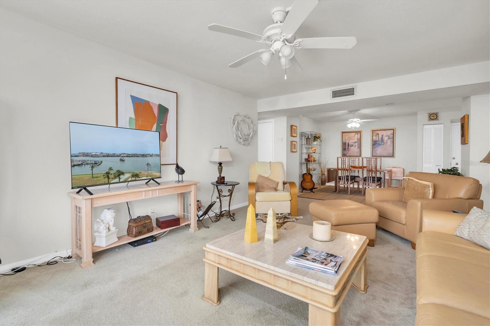 Living Room - opens to Dining Area