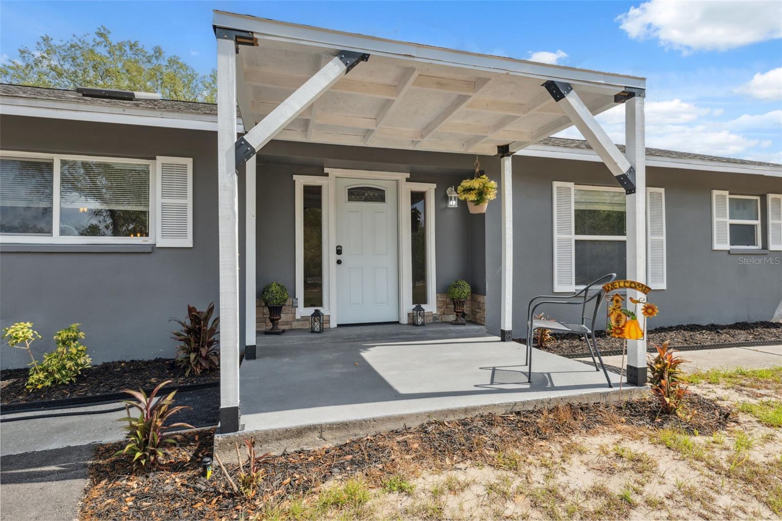 Front Exterior Patio/Entrance