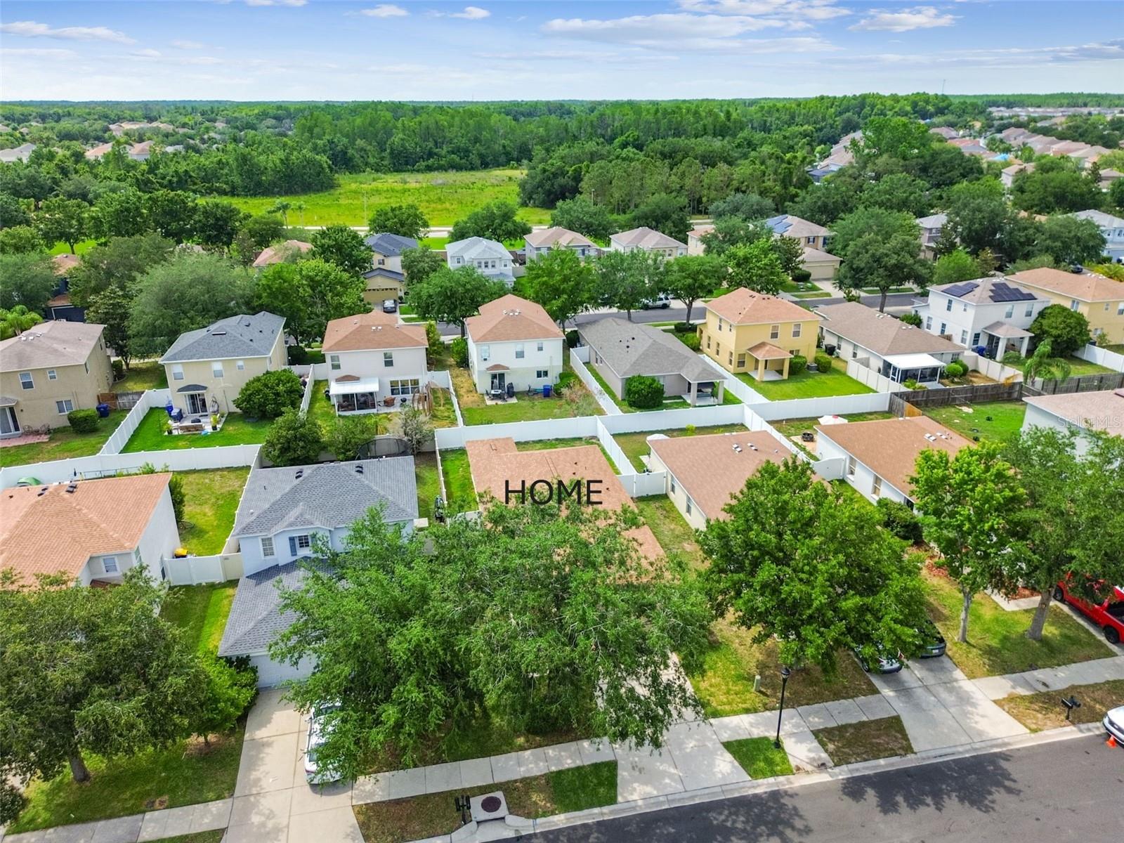 Aerial of Home