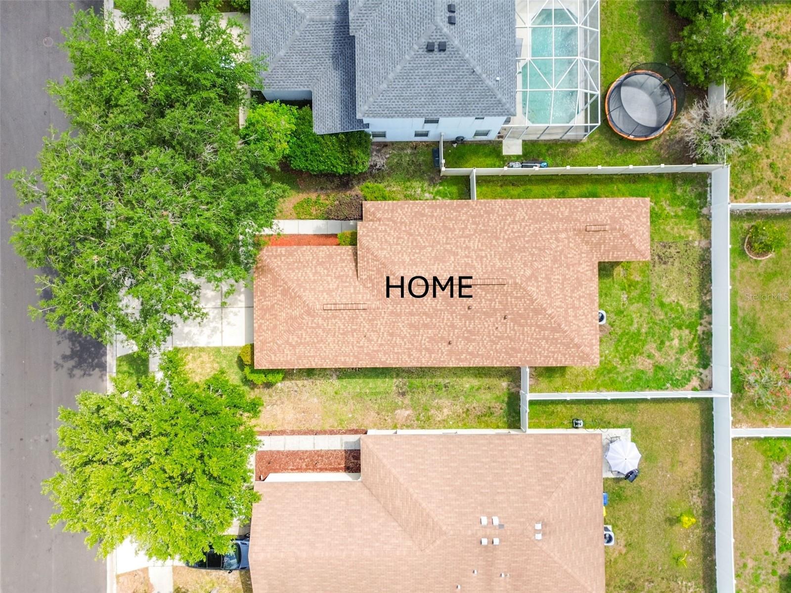 Aerial of Home