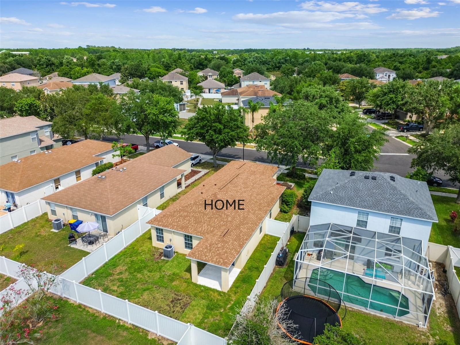 Aerial of Home