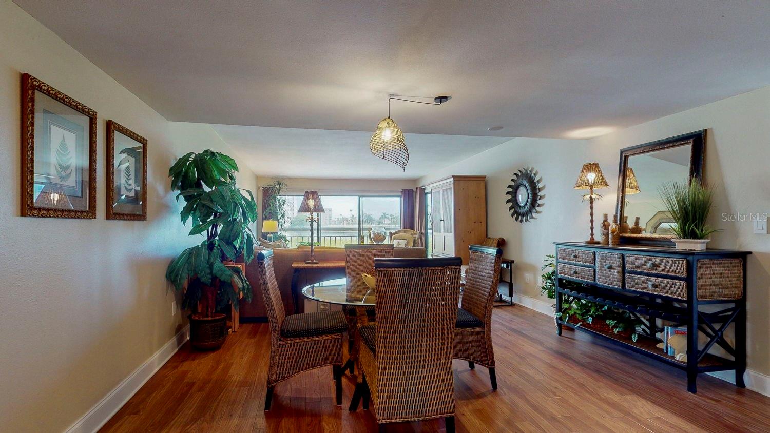 Plenty of room for entertaining or just enjoying TV.
