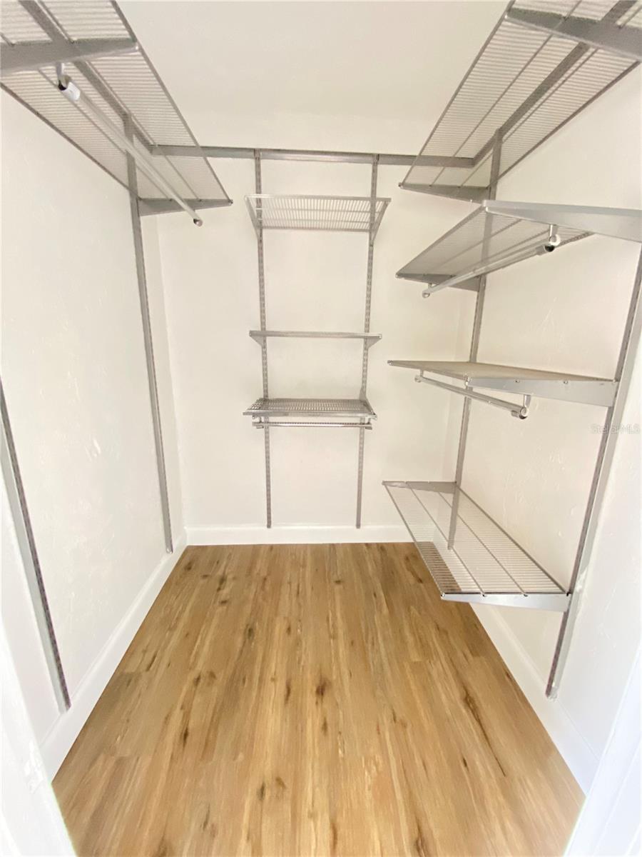Walk-in closet