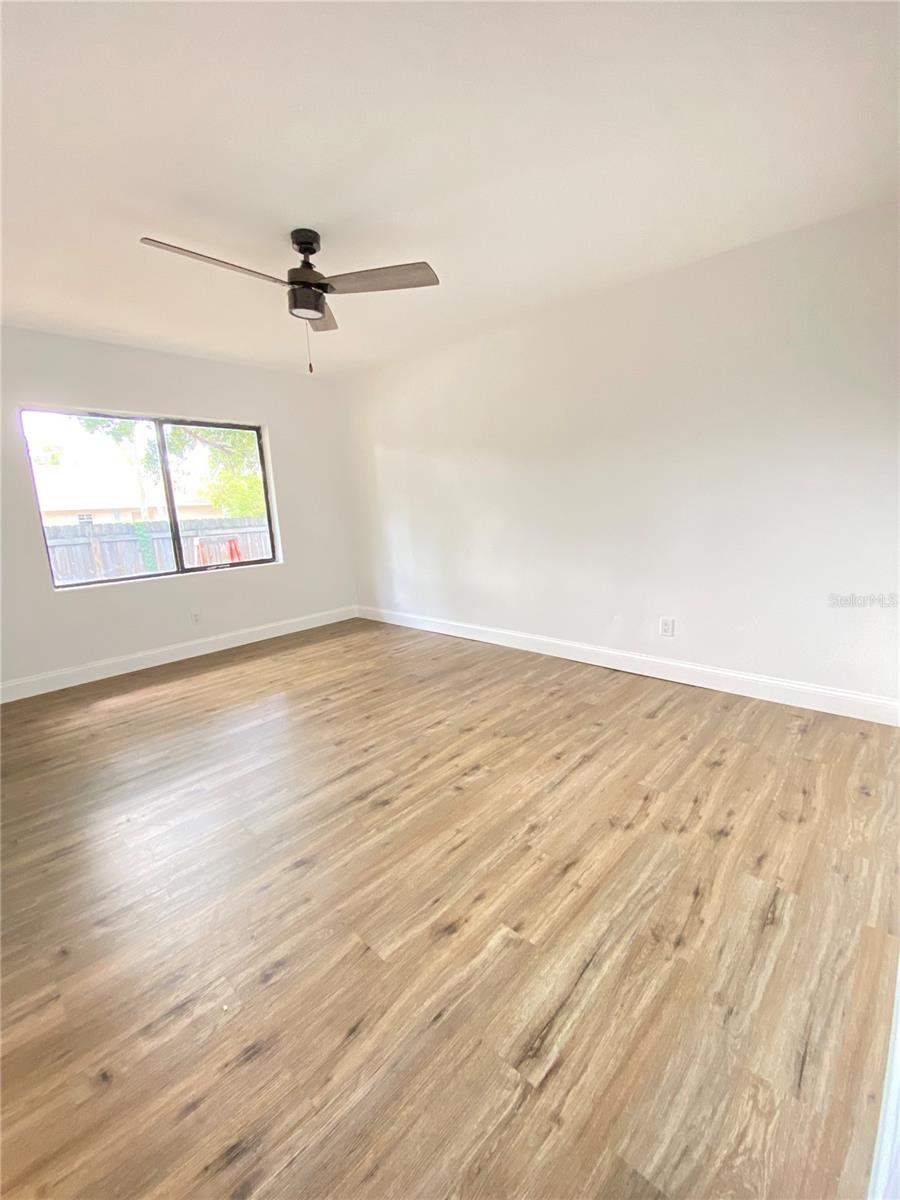 Second bedroom view towards outside left side yard