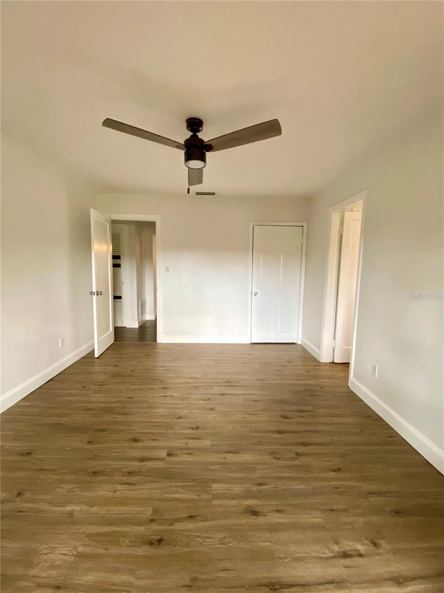 Second bedroom view towards outside left side yard