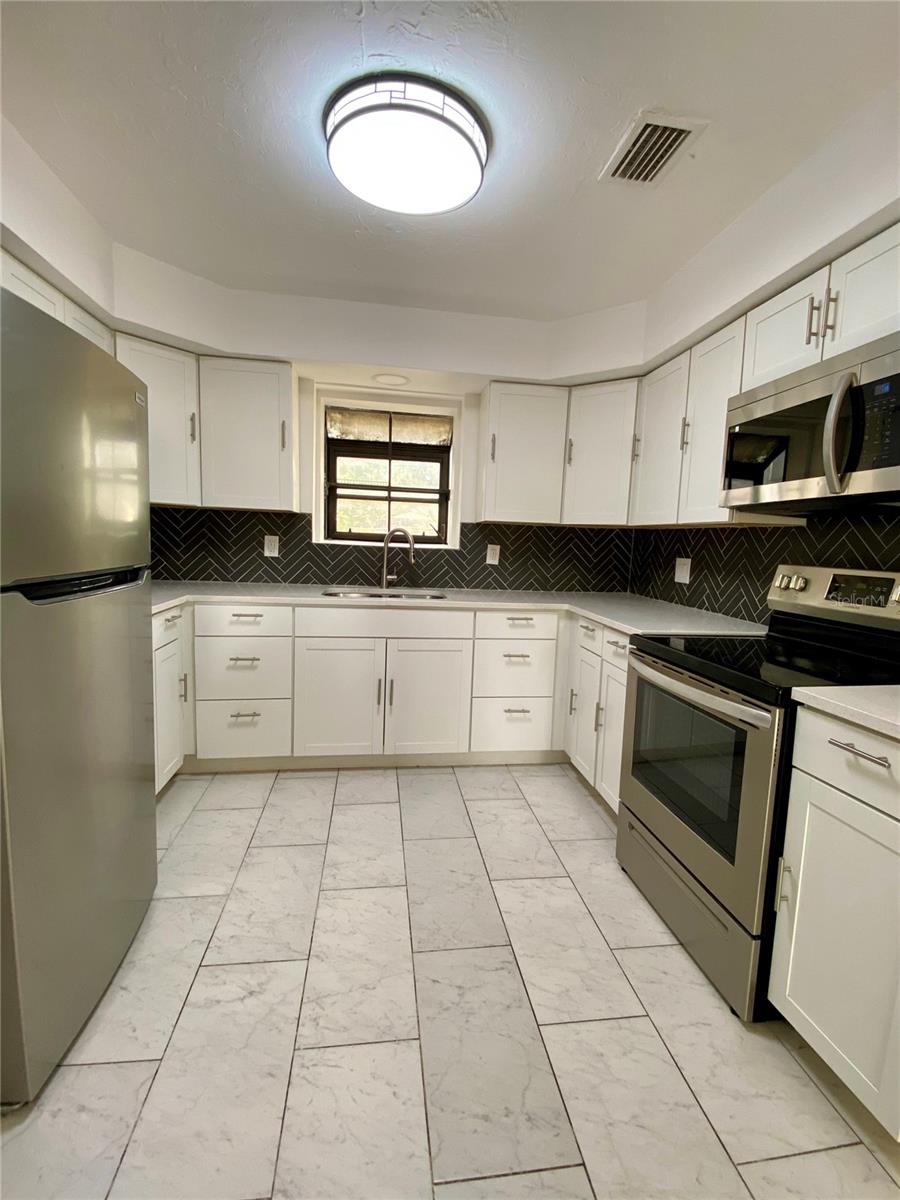 stainless steel appliances