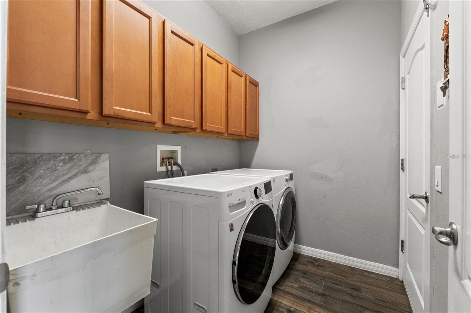 Laundry Room off 3 car garage