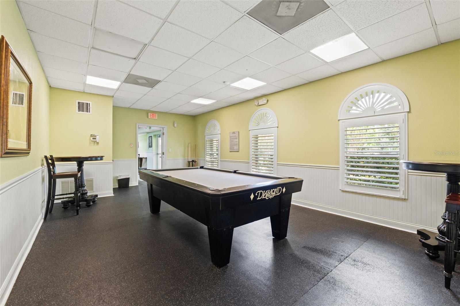 Community Billiard room