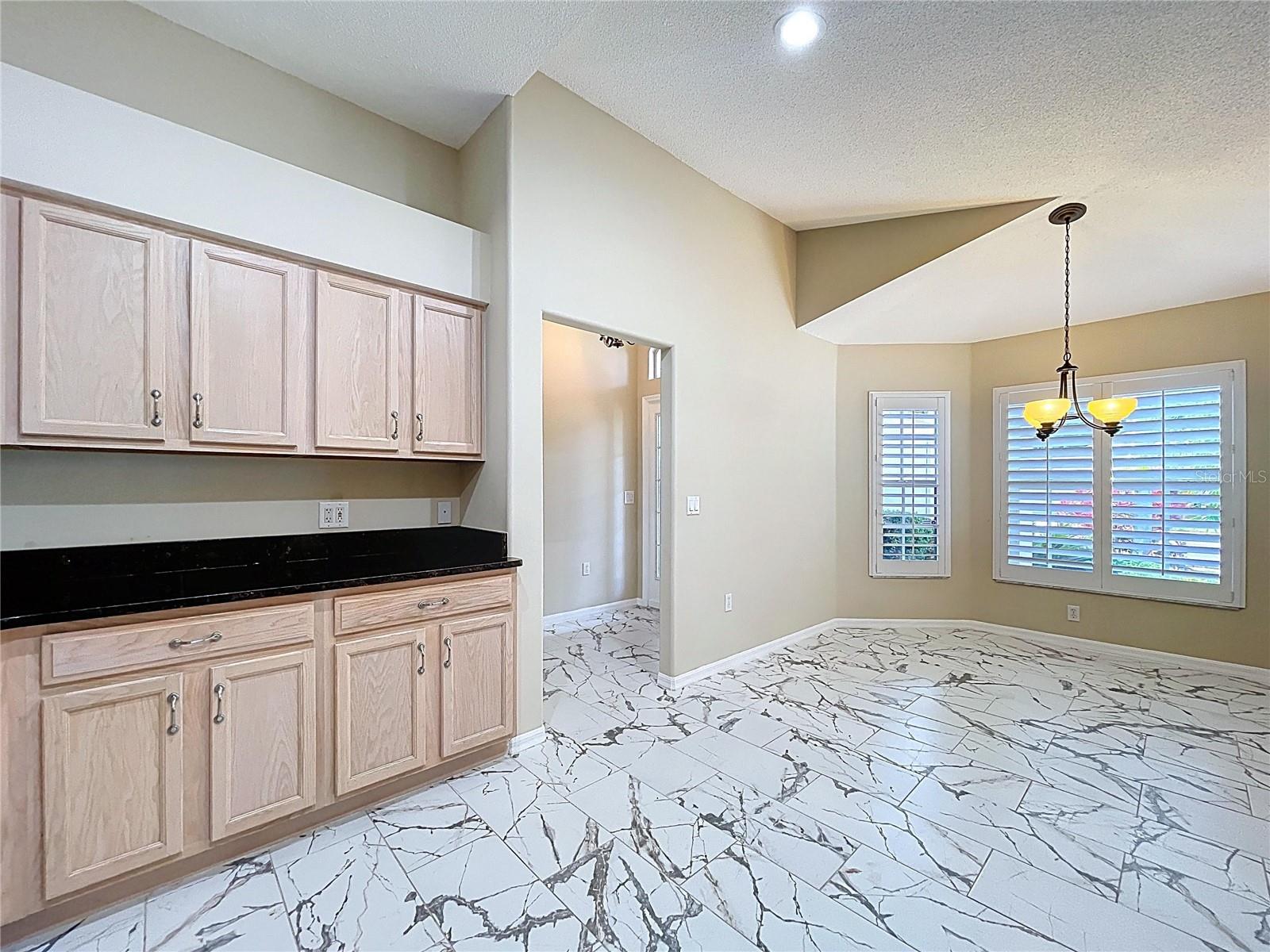 Great storage and counter space
