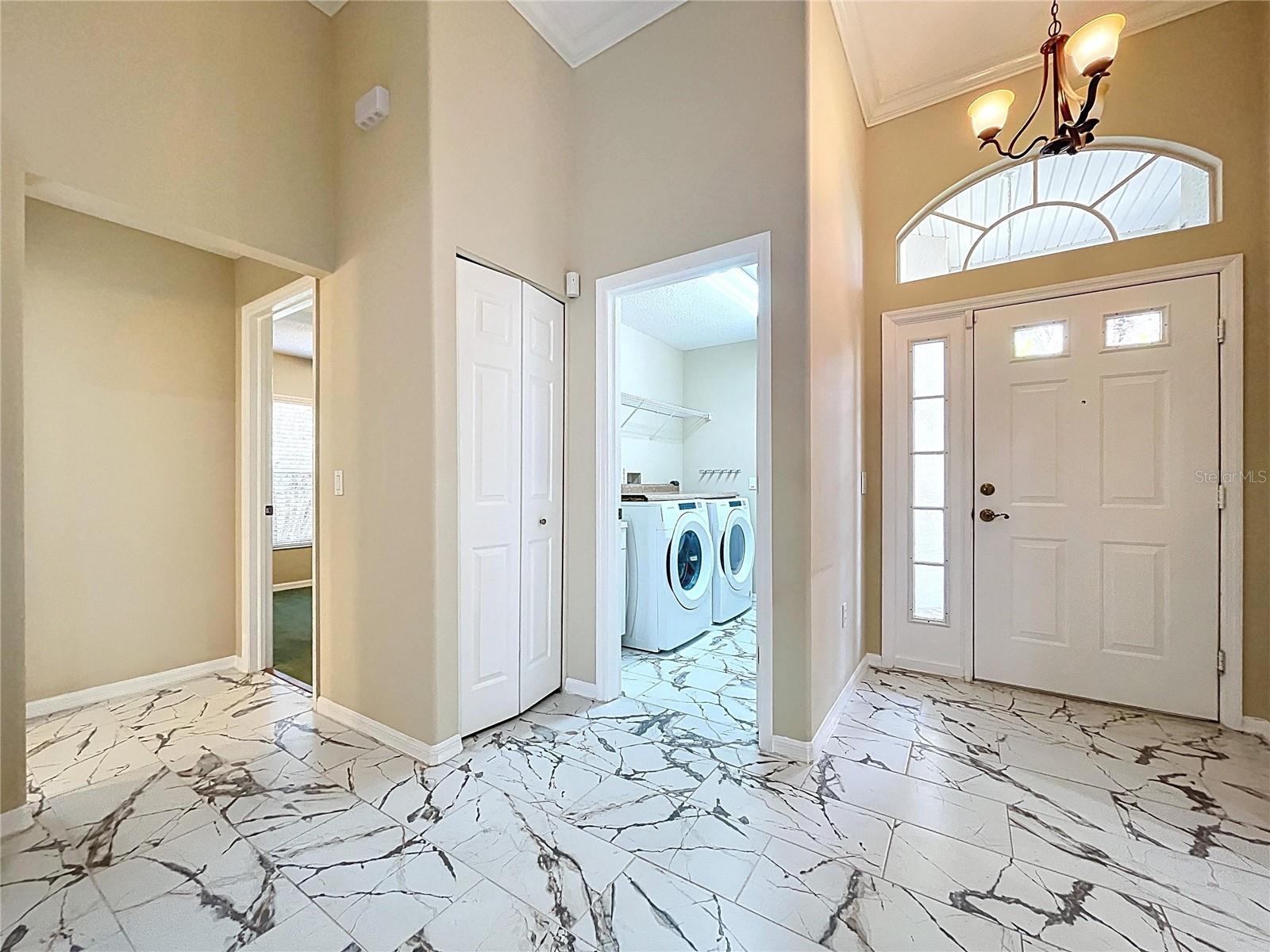 Tile flooring to laundry/garage or 2nd bedroom