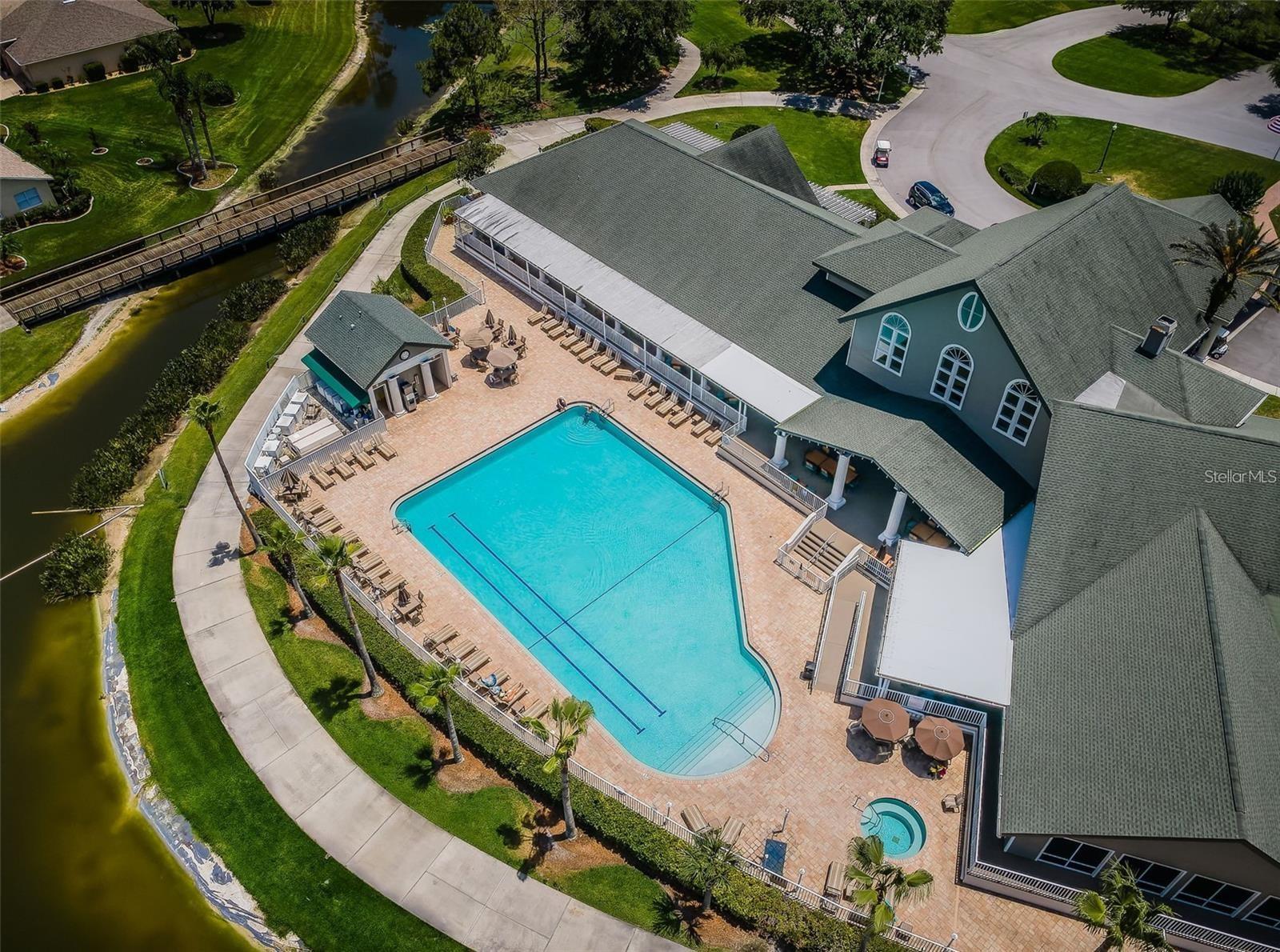 Swimming pool and spa