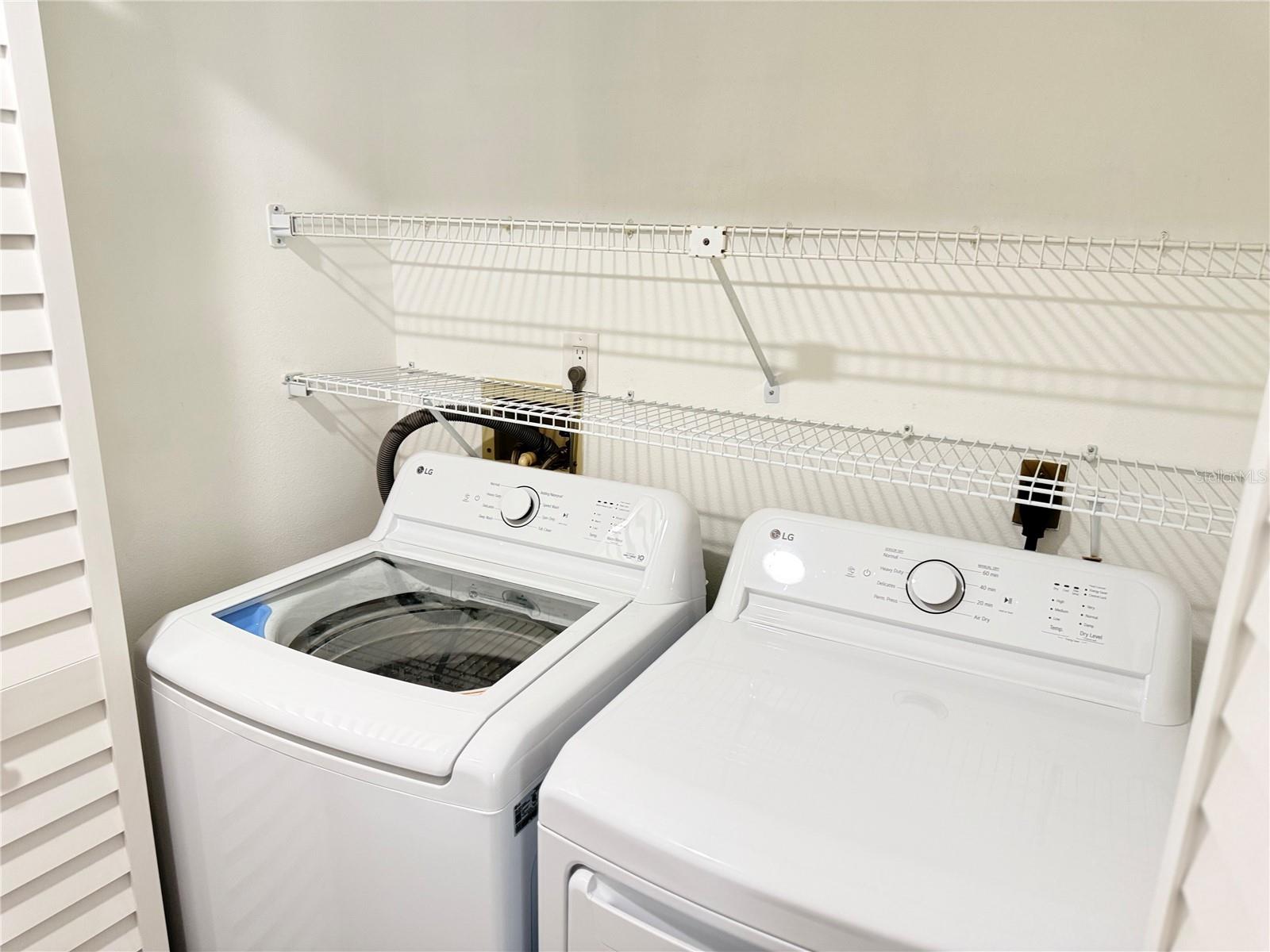 Laundry closet