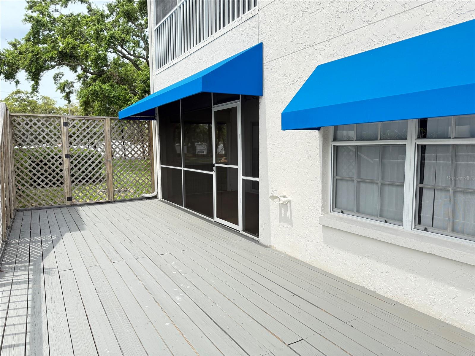 Large deck