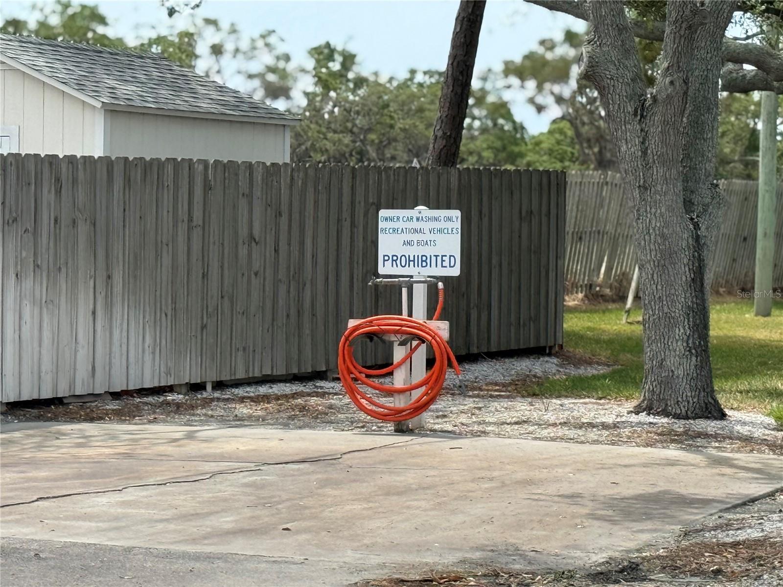 Car Wash Area