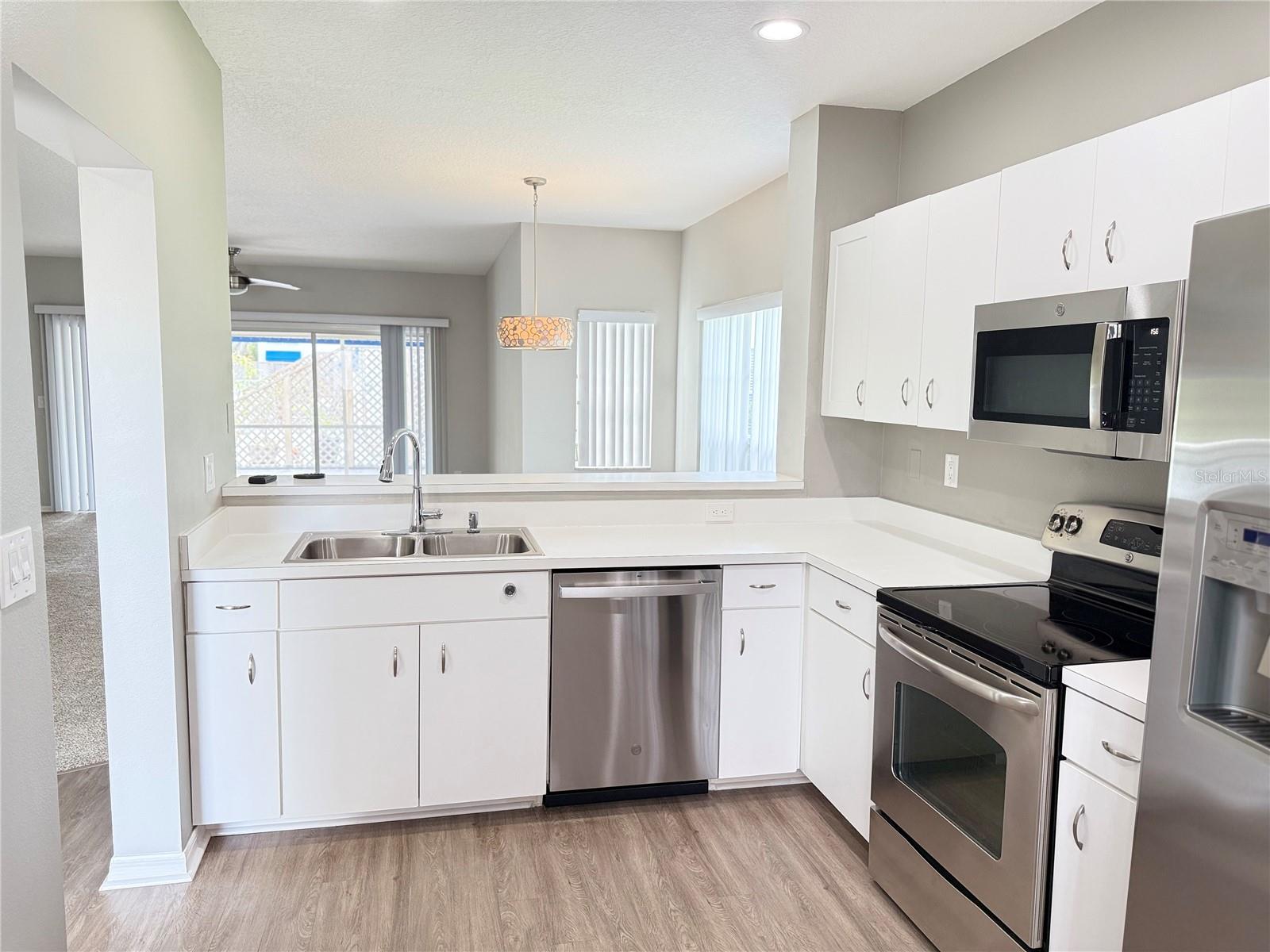 New Stainless appliances