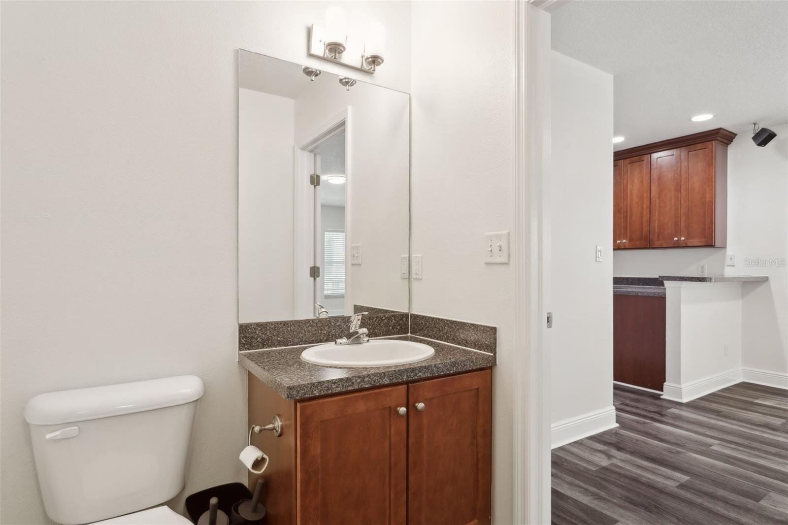 1/2 Bath - Downstairs
